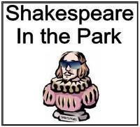 Shakespeare in the Park show poster