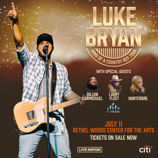 Luke Bryan: Mind of a Country Boy Tour 2024 in Rockland / Westchester