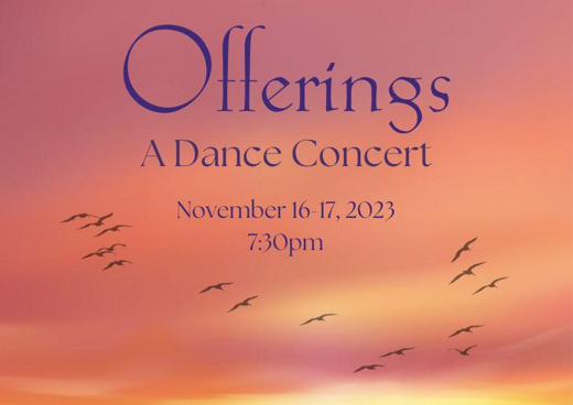 Fall Dance Concert: Offerings show poster