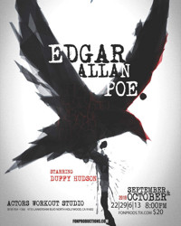 Edgar Allan Poe show poster