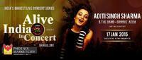 Alive India with Aditi Singh Sharma show poster