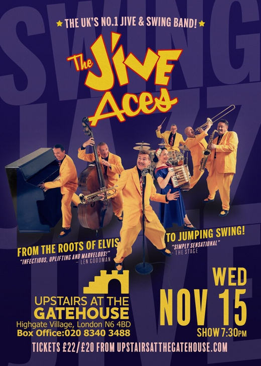 The Jive Aces show poster