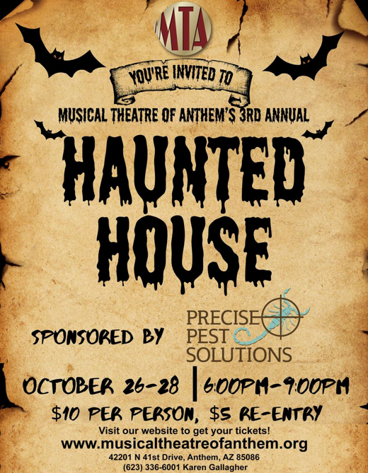 Haunted House at Musical Theatre of Anthem