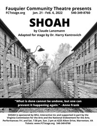 SHOAH show poster