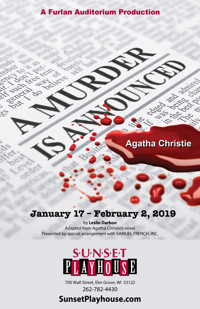 A Murder Is Announced show poster