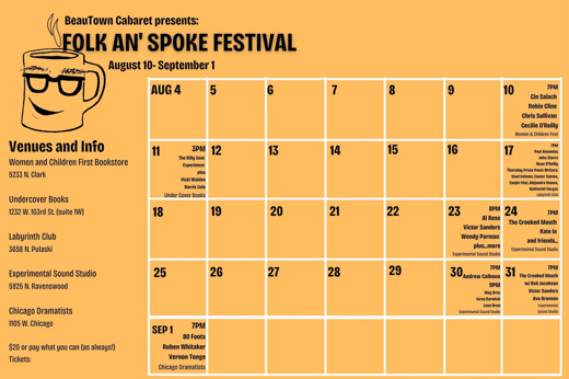 Folk An’ Spoke Festival in Chicago