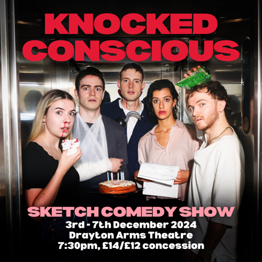 Knocked Conscious show poster