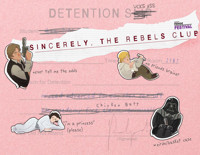 Sincerely, The Rebels Club show poster