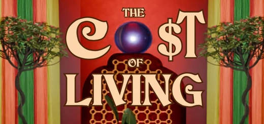 The CO$T of Living – a ShortBurst Theatre® R.A.W. world premiere – final performance show poster