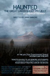 Haunted: The Great Lakes Ghost Project by Joseph Zettelmaier show poster