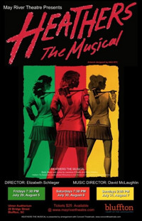 Heathers the Musical show poster