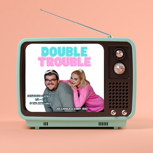 Double Trouble show poster