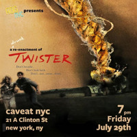 A Drinking Game NYC present TWISTER show poster