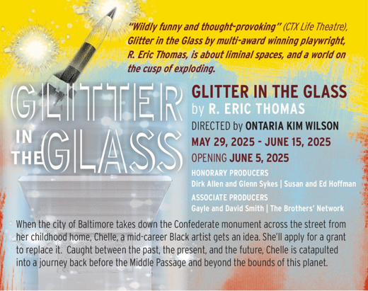 Glitter in the Glass by R. Eric Thomas in Philadelphia