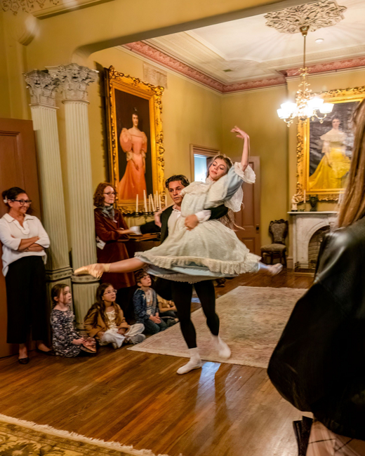 Little Women Ballet Winter Site-Specific Immersive Experience in Los Angeles