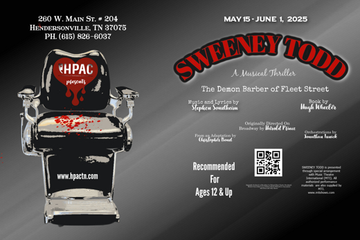 Sweeney Todd: The Demon Barber of Fleet Street in Memphis