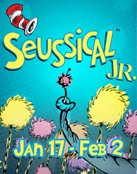 Seussical, Jr presented by the Athens Theatre show poster