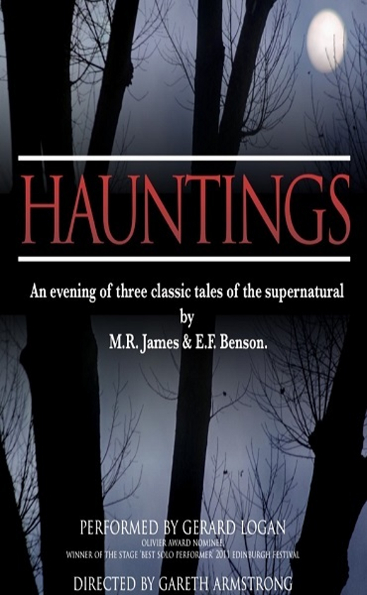 Hauntings show poster