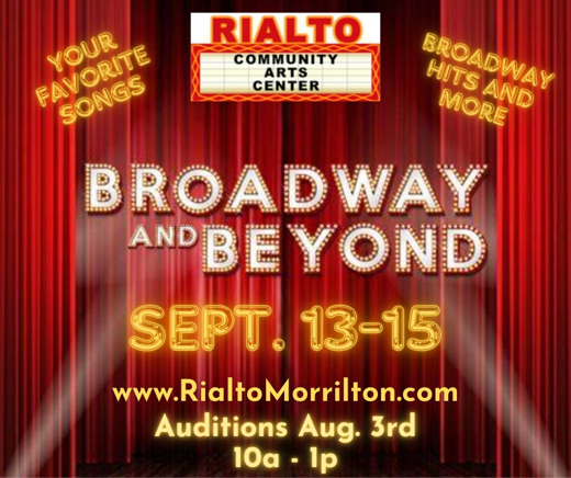 Broadway and Beyond show poster