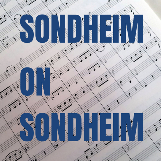 Sondheim On Sondheim show poster