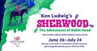 Ken Ludwig's Sherwood: The Adventures of Robin Hood show poster