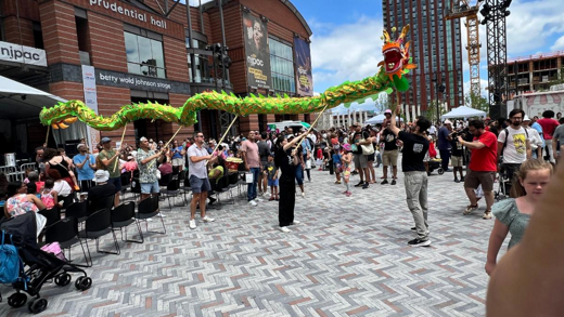 Dragon Procession from NJPAC to Newark Museum show poster