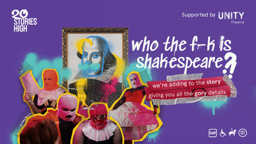 who the f--k is shakespeare? show poster