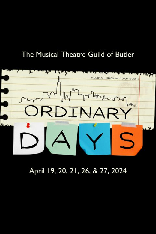 Ordinary Days show poster