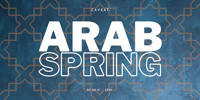 Arab Spring show poster