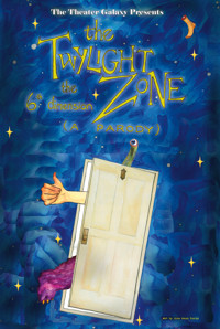 The Twylight Zone: The 6th Dimension (a parody) show poster