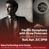 Pacific Symphony Plays Mozart And Beethoven With Drew Petersen