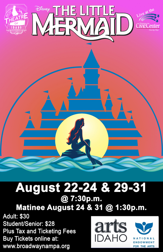 Disney's Little Mermaid show poster