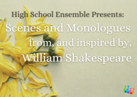 Shakespeare Scene Study Showcase show poster