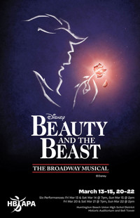 HB APA's Beauty and the Beast show poster