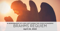 Brahms Requiem show poster