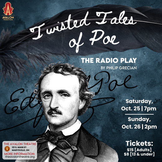 Avalon Productions Presents…TWISTED TALES OF POE