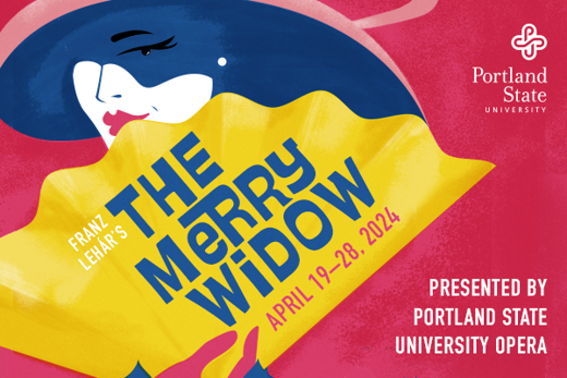The Merry Widow show poster