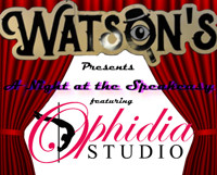 Speakeasy Night featuring Ophidia Studio show poster