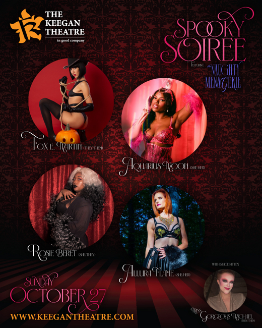 Spooky Soirée show poster