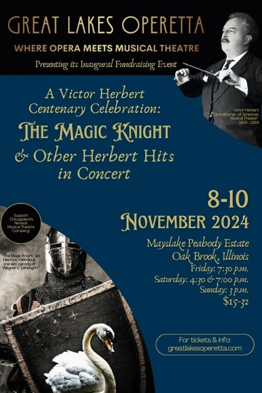 Victor Herbert Centenary Celebration: The Magic Knight & Other Herbert Hits in Concert in Chicago