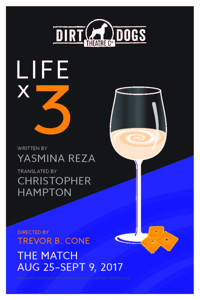 Life X 3 show poster