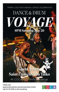 14th Annual African Dance Celebration: Dance & Drum Voyage show poster