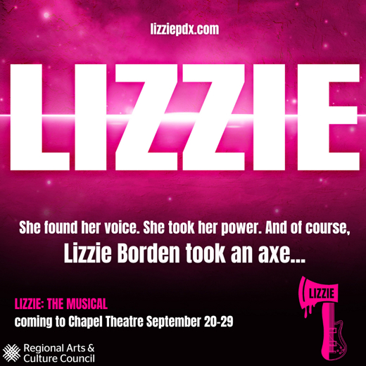 Lizzie: The Musical show poster