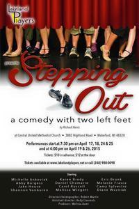 Stepping Out show poster