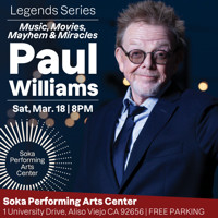 Music, Movies, Mayhem & Miracles: The Recovered Life Of Paul Williams show poster