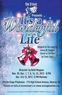 It's A Wonderful LIfe show poster