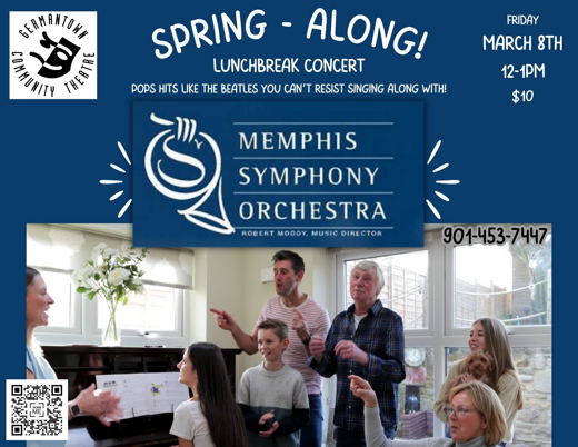 Memphis Symphony Orchestra Spring-Along POPS Lunchbreak Concert in Memphis