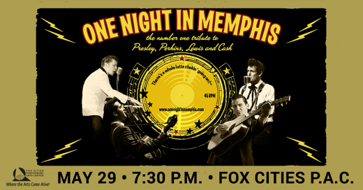 One Night in Memphis show poster