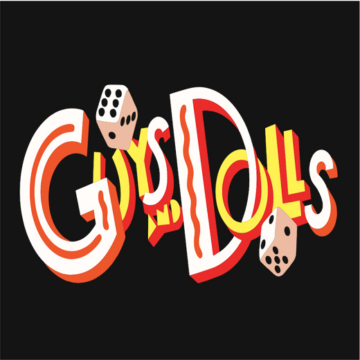 Guys and Dolls show poster