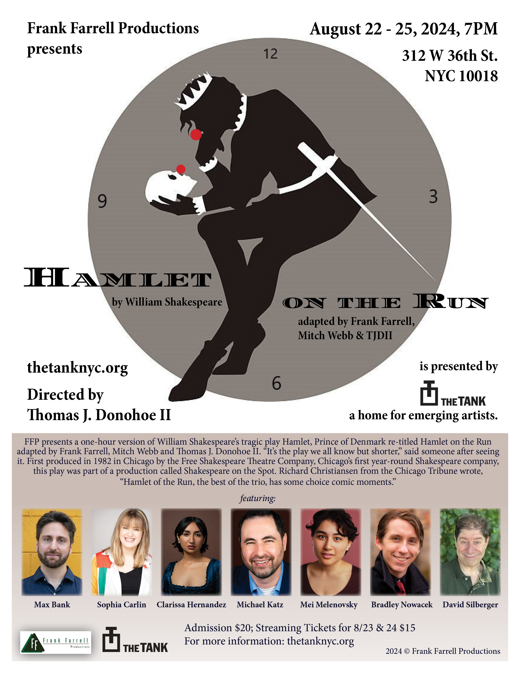 Hamlet on the Run show poster